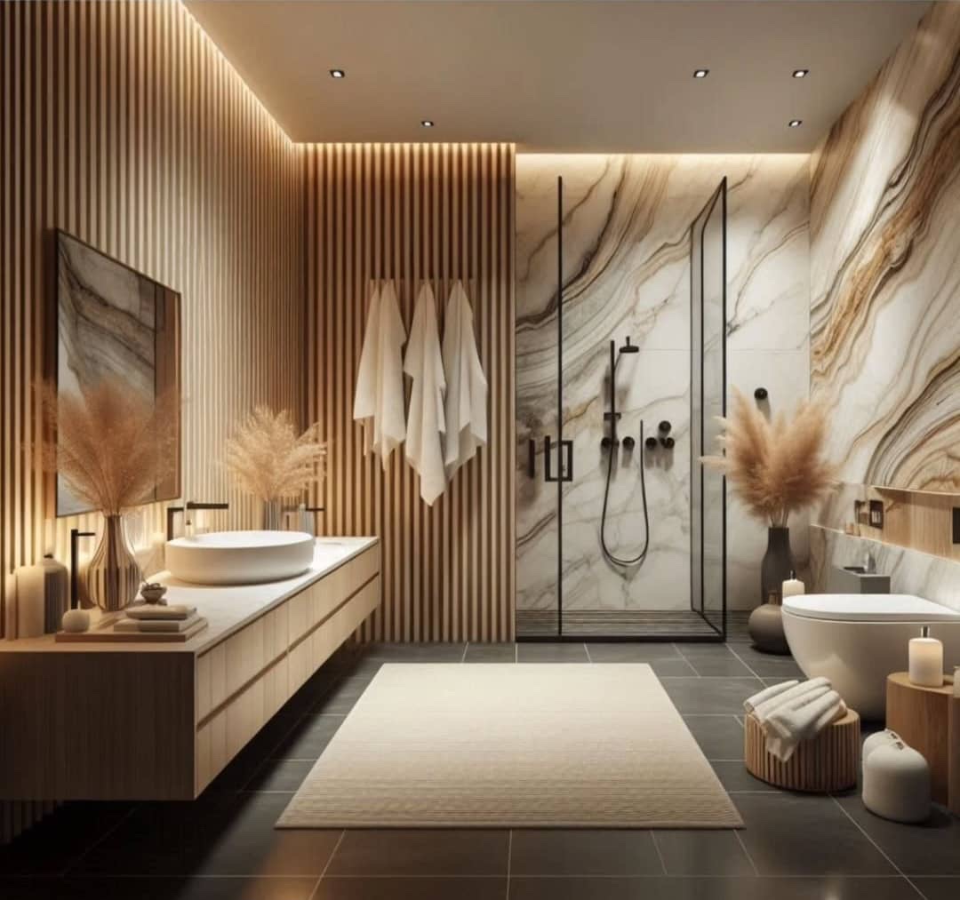 Gold Pattern Waterproof Wallpapers