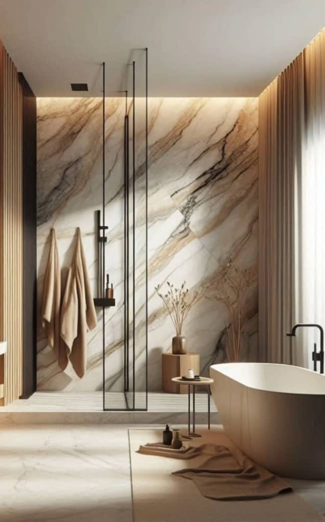 Gold Pattern Waterproof Wallpapers