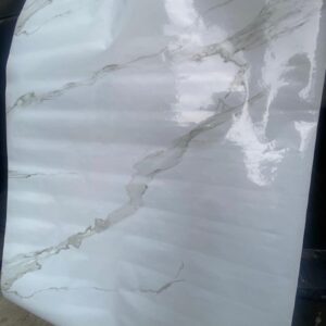 White Pattern Glossy Waterproof Wallpapers